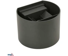 Bemko 12W LED sieninis fasado šviestuvas VALIT, grafito sp., 4000K, IP65