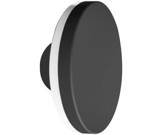 12W LED sieninis fasado šviestuvas VIANO, juodas, 4000K