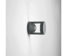Sieninis šviestuvas 12W LED sieninis fasado šviestuvas WAMI, antracito sp., 3000/4000K, IP65