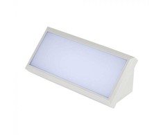 V-tac 12W LED sieninis lauko šviestuvas, baltas, 4000K