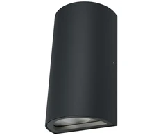 12W LED sieninis lauko šviestuvas ENDURA STYLE, tamsiai pilkas, 3000K, IP44