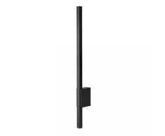 Sieninis šviestuvas 12W LED sieninis lauko šviestuvas, juodas, 2700K, E287-27