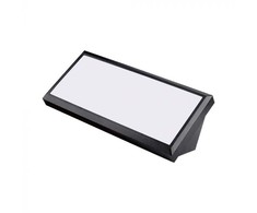 V-tac 12W LED sieninis lauko šviestuvas, juodas, 6400K