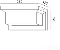 Sieninis šviestuvas 12W LED sieninis lauko šviestuvas LENTERO, juodas, 4000K, su judesio davikliu, IP54