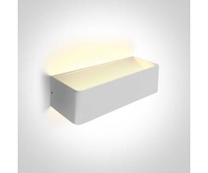 12W LED sieninis šviestuvas, baltas, 3000K, 67466C/W/W