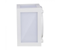 V-tac 12W LED sieninis šviestuvas, baltas, 3000K, IP65