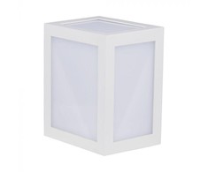 V-tac 12W LED sieninis šviestuvas, baltas, 4000K, IP65