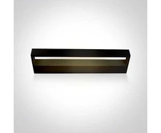 12W LED sieninis šviestuvas, juodas, 2700/3100/3500K, 38010A/B/V