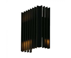 V-tac 12W LED sieninis šviestuvas, juodas, 3000K, IP65, šviečia į viršų ir į apačią