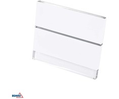 Bemko 1,2W LED sieninis šviestuvas laiptų apšvietimui STEPPER, baltas, 3000K