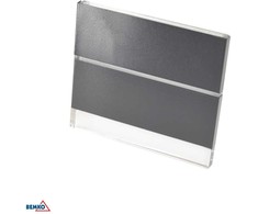 Bemko 1,2W LED sieninis šviestuvas laiptų apšvietimui STEPPER, pilkas, 6000K