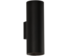 12W LED sieninis šviestuvas PIPE, juodas, 3000K, dimeriuojamas, A3986100NDT