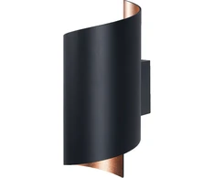 12W LED sieninis šviestuvas SMART+ MATTER, juodas, 3000/6500K, dimeriuojamas