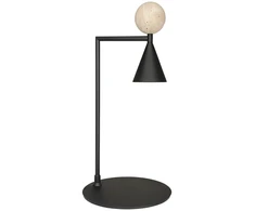 12W LED stalo šviestuvas, juodos/smėlio sp., 3000K, dimeriuojamas, 26115