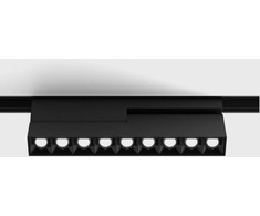 12W LED šviestuvas COMFORT B 205 į magnetinę sistemą IN_LINE, juodas, 3000K, 36°