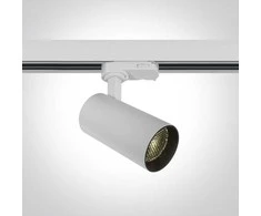 Bikuva.lt 12W LED šviestuvas į bėgelius, baltas, 3000K, 65524T/W/W