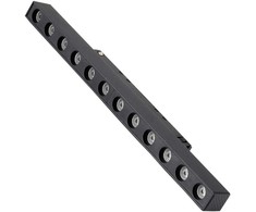 12W LED šviestuvas į magnetinę sistemą OPTONICA M15, juodas, 4000K
