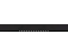12W LED šviestuvas MERSA į magnetinę sistemą MAGNETIC, juodas, 3000K