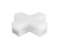 V-tac 12W LED X formos linijinio šviestuvo sujungimas, baltas, 4000K