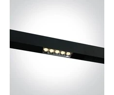 Bikuva.lt 12W linijinis šviestuvas į magnetines sistemas ONELIGHT MAXI, juodas, 3000K, 42102A/B/W