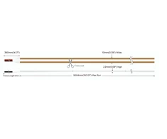12W/m LED COB juosta, 288LED/m, 24V, 4000K, IP20, FC, 5m ritė