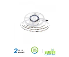 V-tac 12W/m LED juosta, 6500K, 168LED/m, 24V, 5 metrų ritė