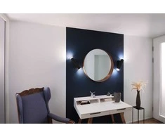 Lubinis šviestuvas Ledvance 12W paviršinis šviestuvas, juodas, 3000…6500K, išmanus+WiFi valdymas