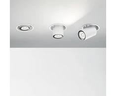 Ideal Lux 12W recessed lamp NOVA, 3000K, baltas