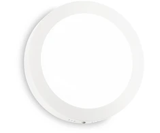 Lubinis šviestuvas Ideal Lux 12W LED paviršinis šviestuvas UNIVERSAL, baltas, 4000K, 321776