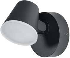 Sieninis šviestuvas 13,5W LED sieninis lauko šviestuvas ENDURA STYLE, tamsiai pilkas, 3000K, IP44
