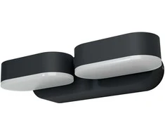 13,5W LED sieninis lauko šviestuvas ENDURA STYLE, tamsiai pilkas, 3000K, IP44