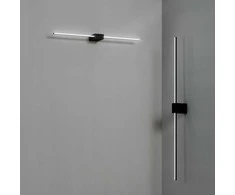 Sieninis šviestuvas Ideal Lux 13,5W LED veidrodžio šviestuvas THEO, baltas, 3000K, 311777