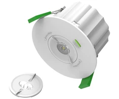 Ledvance 1,3W LED įleidžiamas avarinis šviestuvas EM SPOT, baltas, su 3h avariniu moduliu