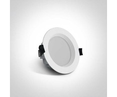 13W LED įleidžiamas šviestuvas, baltas, 3000K, 10113B/W/W