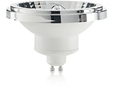 10W LED lemputė GU10, 4000K, chromo spalvos, 253398