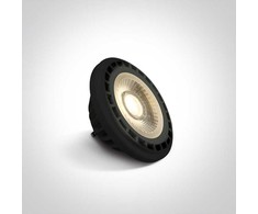 13W LED lemputė, GU10, juoda, 3000K, 7315GB/W/45