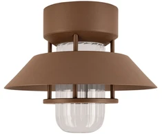 13W LED lubinis fasado šviestuvas, kavos sp., 3000K, IP65, E528