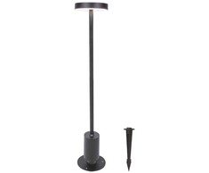 13W LED pastatomas/įsmeigiamas lauko šviestuvas TANGO, tamsiai pilkas, 3000K, IP54, 4333000