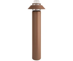 13W LED pastatomas lauko šviestuvas, kavos sp., 3000K, IP65, E529