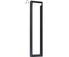 13W LED pastatomas lauko šviestuvas RANDAL, tamsiai pilkas, 3000K, IP65, 600mm, 4332600