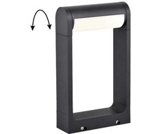 13W LED pastatomas lauko šviestuvas RANDAL, tamsiai pilkas, 3000K, IP65, 300mm, 4332500