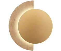 13W LED sieninis šviestuvas MIRANDA, aukso/smėlio sp., 3000K, 4337600