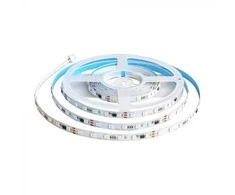 V-tac 13W/m LED juosta MAGIC, RGB, 24V, 5m, rinkinys