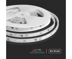 V-tac 13W/m LED juosta MAGIC, RGB, 24V, IP65, 5m, rinkinys