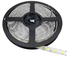 14.4W/m LED juosta OPTONICA, 12V, raudona šviesos sp., 30 LED/m, IP54, 5m ritė