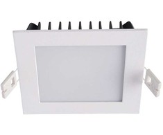 Italux 14W LED įleidžiamas šviestuvas GOBBY, baltas, 3000K