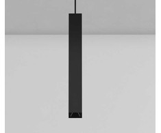 14W LED pakabinamas šviestuvas FINGER SQ60, juodas, 3000K, 300mm