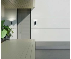 Sieninis šviestuvas 14W LED sieninis fasado šviestuvas FONDO 3K, juodas, 3000K
