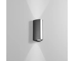 Sieninis šviestuvas 14W LED sieninis fasado šviestuvas RAY, antracito sp., CCT, IP54