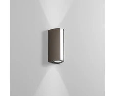 Sieninis šviestuvas 14W LED sieninis fasado šviestuvas RAY, bronzos sp., CCT, IP54